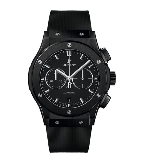 hublot all black watches|hublot black magic 42mm.